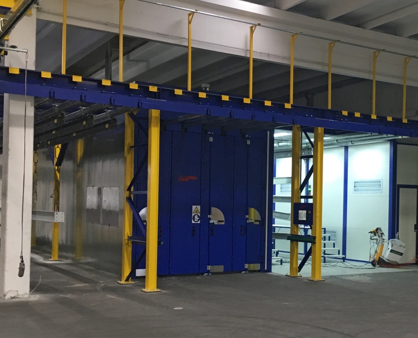 Smart powder painting system