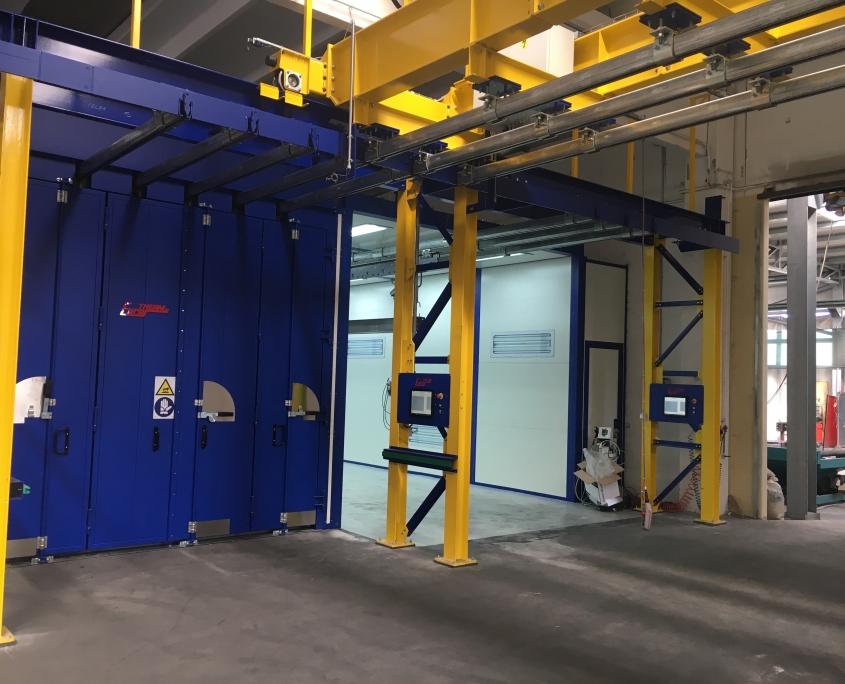 Smart powder painting system