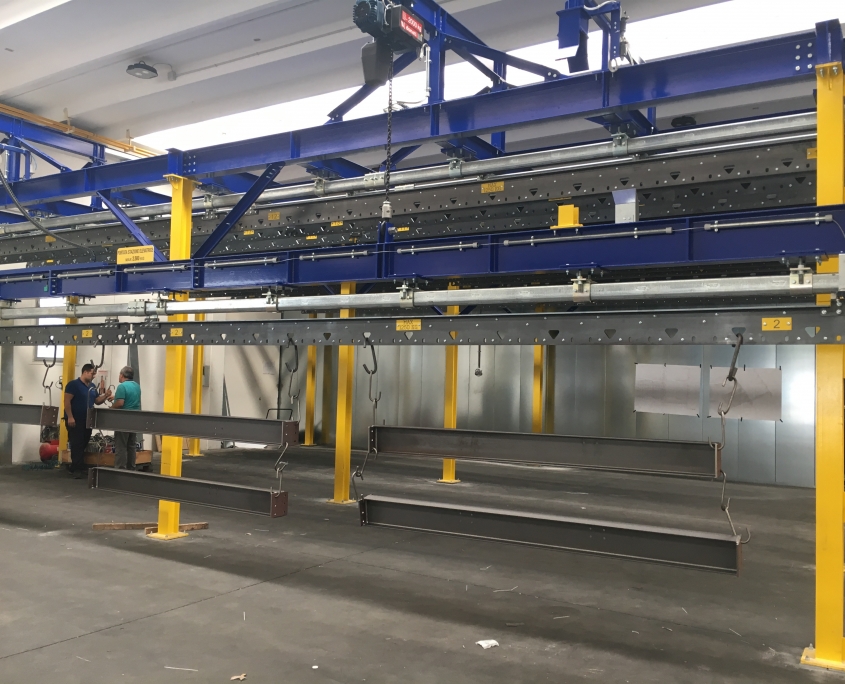 Smart powder painting system