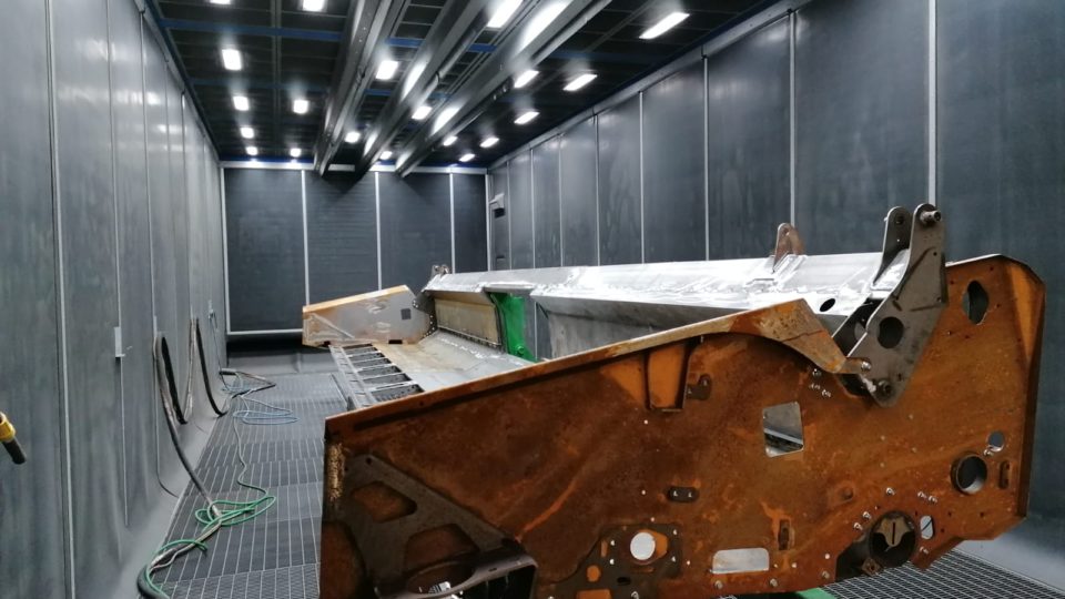 Installation de peinture complète