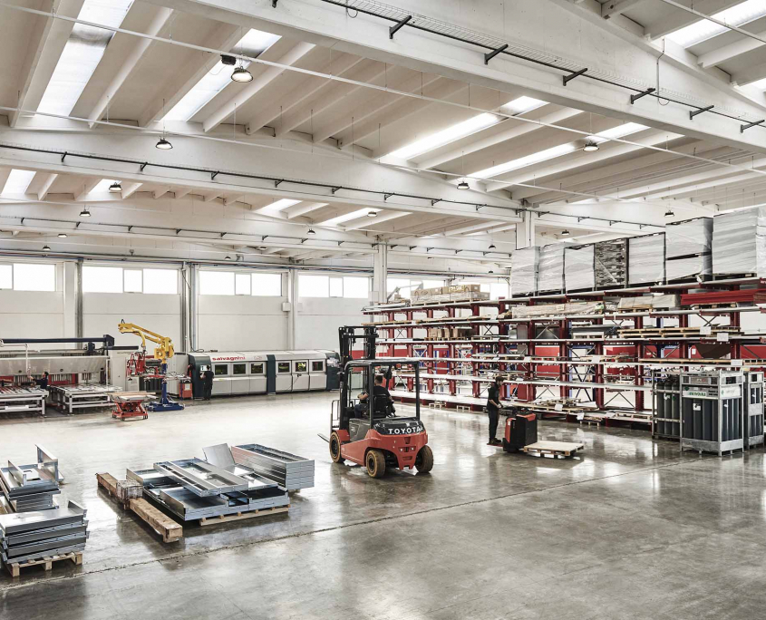 Sheet metal department