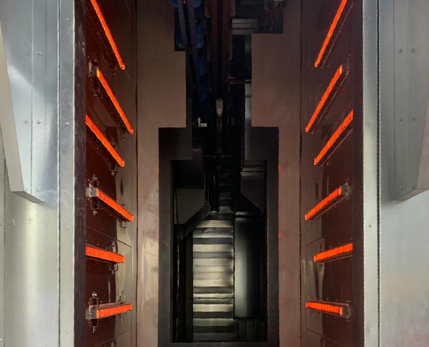 IR Curing oven
