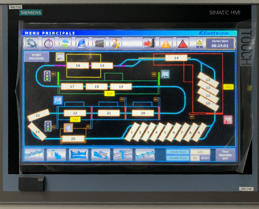 Touch control panel