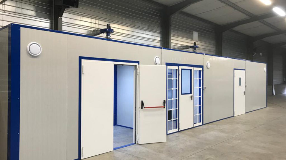 Modulo di verniciatura prove colore