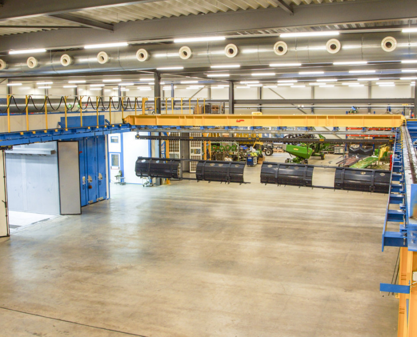 Automatic-orerhead-aerial-conveyor
