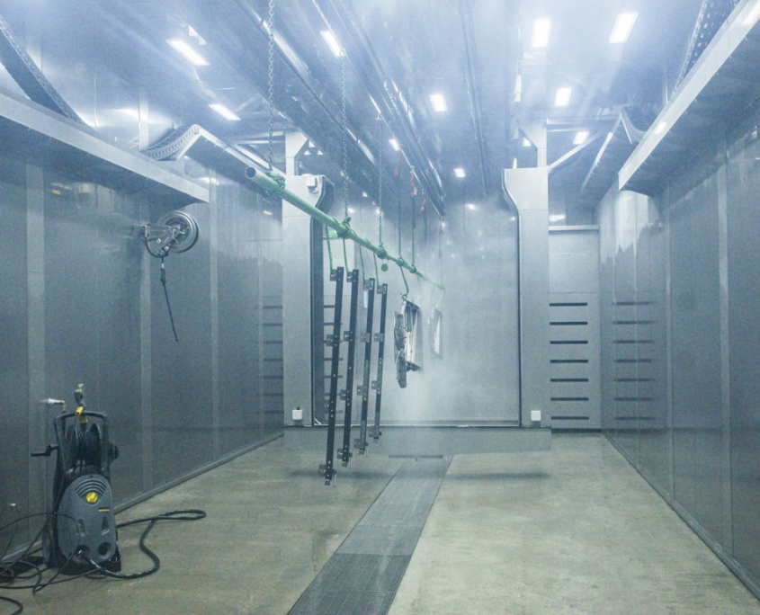 Washing booth 2