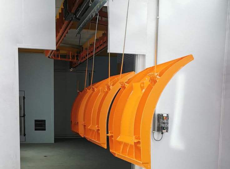 Nouvelle installation complète pour la peinture liquide pas à pas