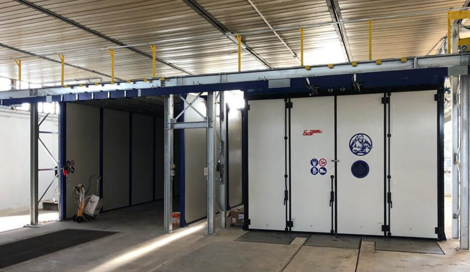 Installation manuelle de poudrage «prête pour l&rsquo;industrie 4.0»