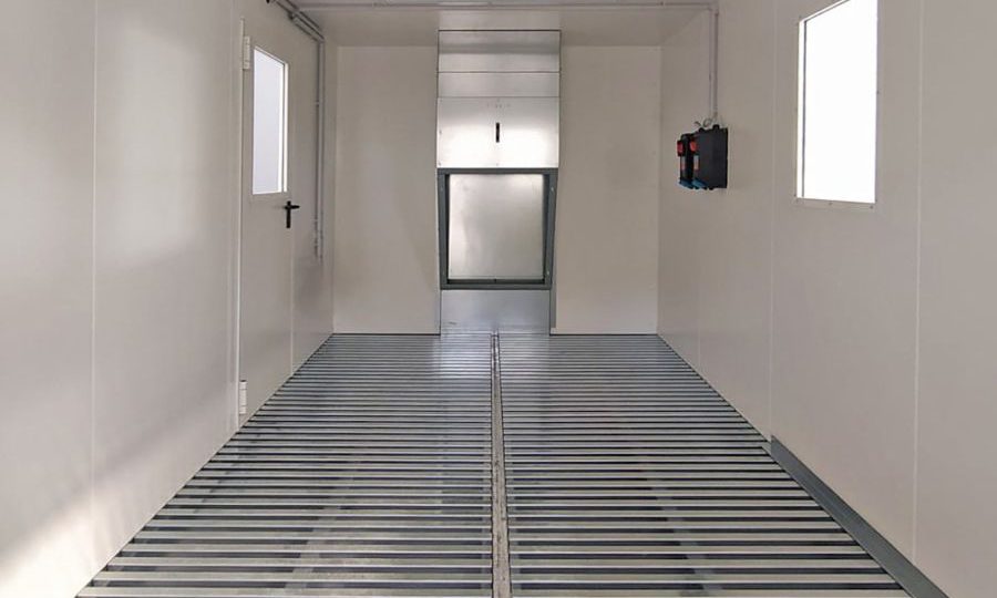 1, 2, 3… 4 modules pour le stockage et la préparation des peintures monobloc