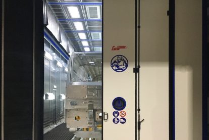 Railway shotblasting booth 1 Eurotherm