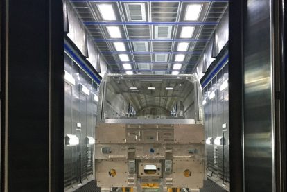 Railway shotblasting booth 2 Eurotherm