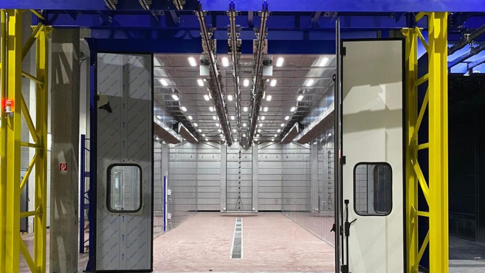 Cabine di lavaggio manuale ad alte prestazioni