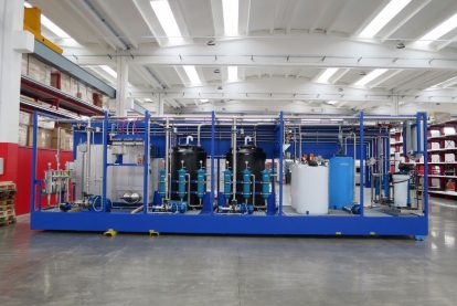 Skid 5 fasi Eurotherm