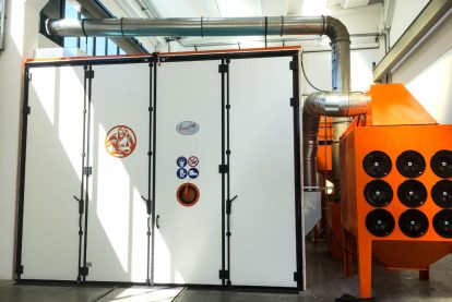 cabina recupero graniglie Eurotherm