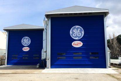 cabina sabbiatura eurotherm su tensostruttura Eurotherm