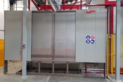 cella di lavaggio multistadio