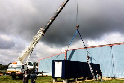 container navale per sabbiatura Eurotherm