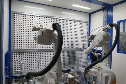 1 cabina verniciatura con flusso orizzontale Eurotherm