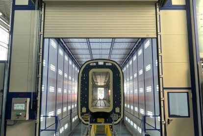 1cabina verniciatura pressurizzata Eurotherm