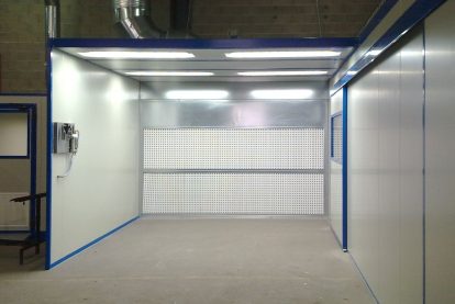 2 cabina di verniciatura eurotherm Eurotherm