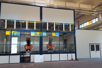 2 cabine verniciatura flusso verticale Eurotherm
