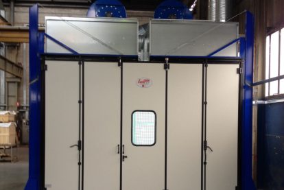 4 cabina verniciatura personalizzata Eurotherm