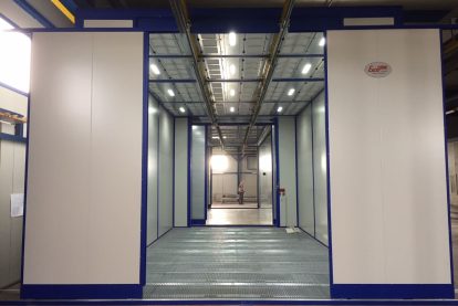 cabina verniciatura polvere eurotherm 1 Eurotherm