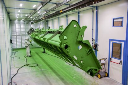 cabina verniciatura polvere orizzontale Eurotherm