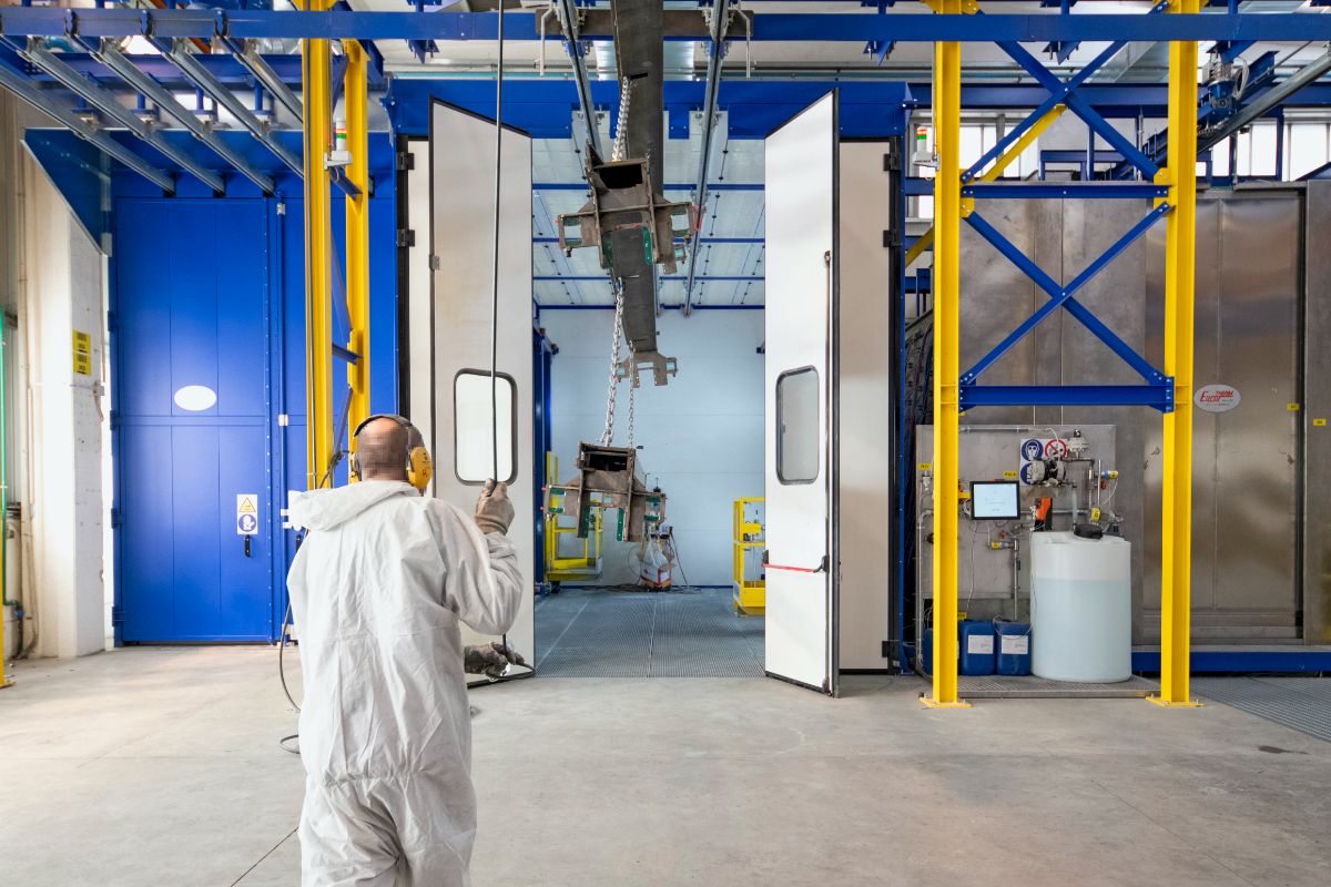 cabina verniciatura polveri Eurotherm