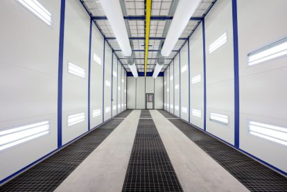 cabine di verniciatura a liquido Eurotherm