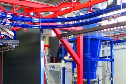 cabine vernici polvere Eurotherm