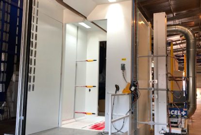 cabine verniciatura polvere Eurotherm