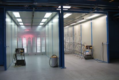 cabine verniciatura polvere eurotherm Eurotherm