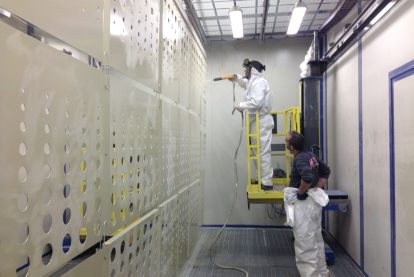 cabine verniciatura polveri Eurotherm