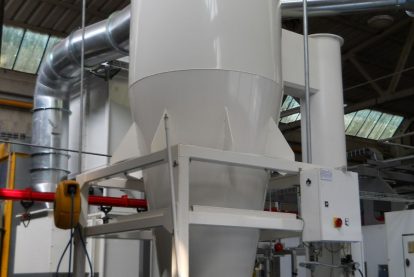 ciclone vernci polvere Eurotherm