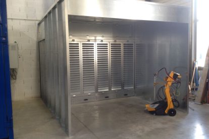 parete aspirante vernici Eurotherm