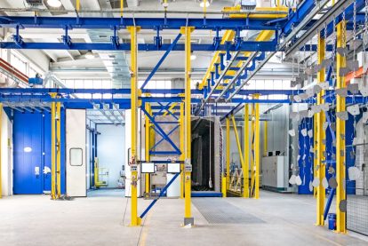 Impianto di verniciatura a polvere manuale Eurotherm