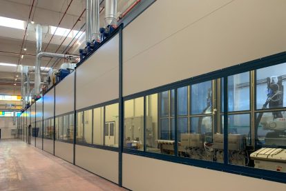 impianto di verniciatura passo-passo