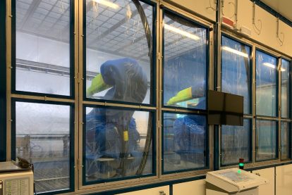 impianto di verniciatura passo-passo