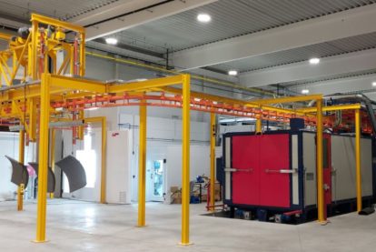 2 impianti verniciatura liquido Eurotherm