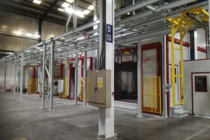 impianti di verniciatura a liquido