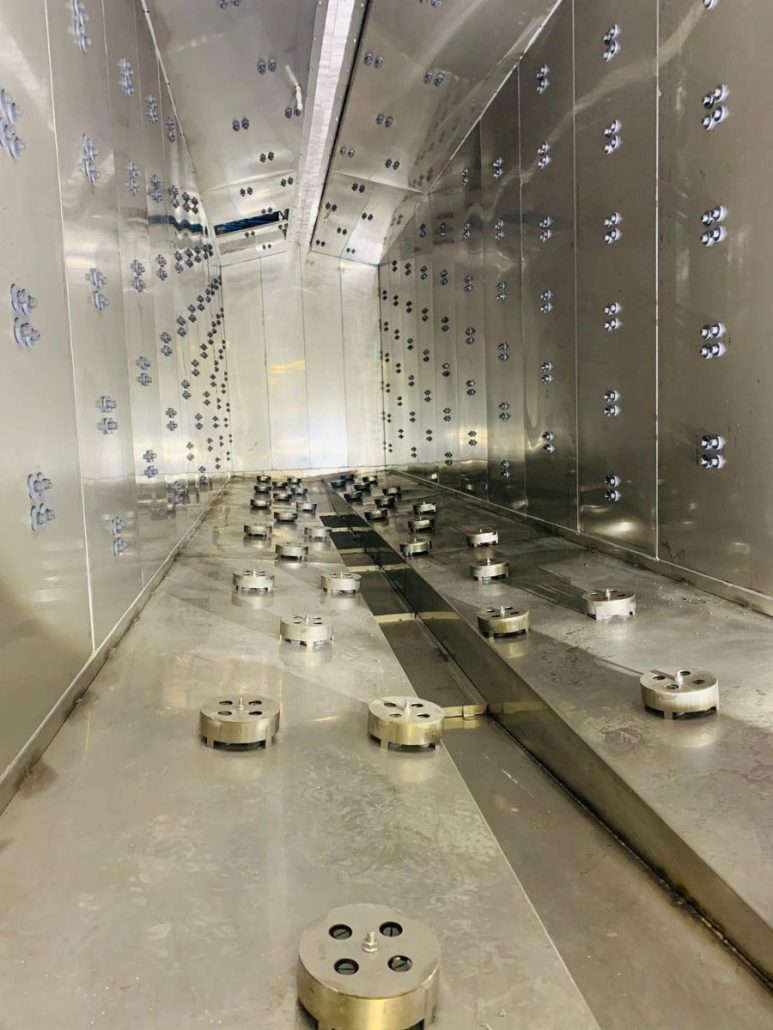 tunnel pretrattamento multimetal 4 1 Eurotherm