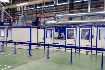 impianti rotazionali di verniciatura a liquido per cosmetica