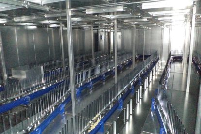 Impianti rotazionali per verniciatura UV