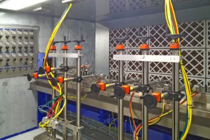 Sistema di verniciatura rotazionale per cosmetica Eurotherm