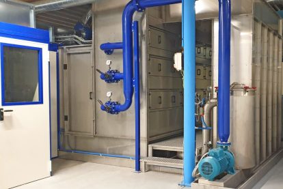 Sistema di verniciatura rotazionale per cosmetica Eurotherm Italia