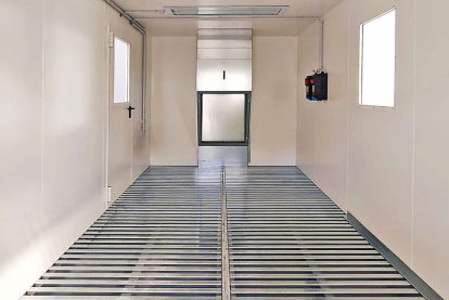 10 Inside pre built modulized paint kitchen Eurotherm