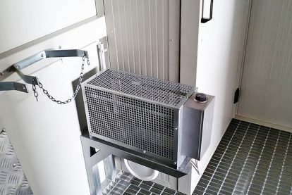 3 Electric heating for storage unit Eurotherm