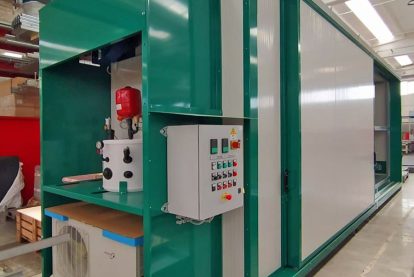 3 Pre built modulized storage unit Eurotherm