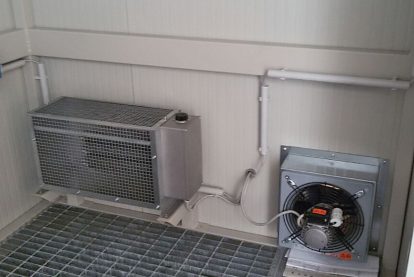 4 Electric heating for storage unit Eurotherm